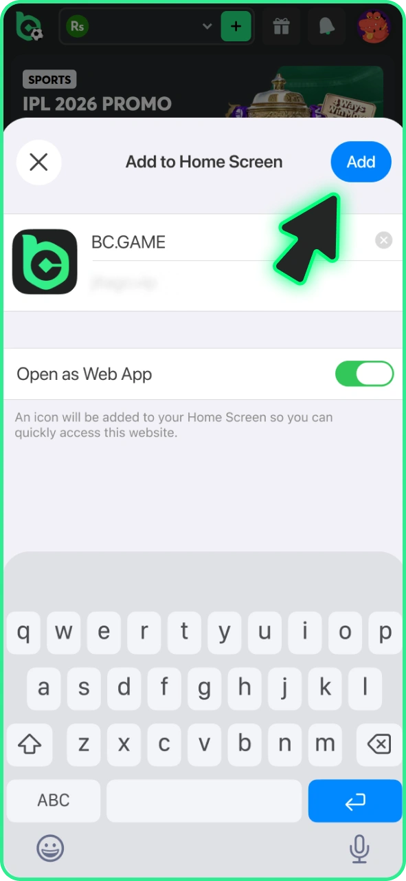 Finish getting BC Game PWA app for iOS.