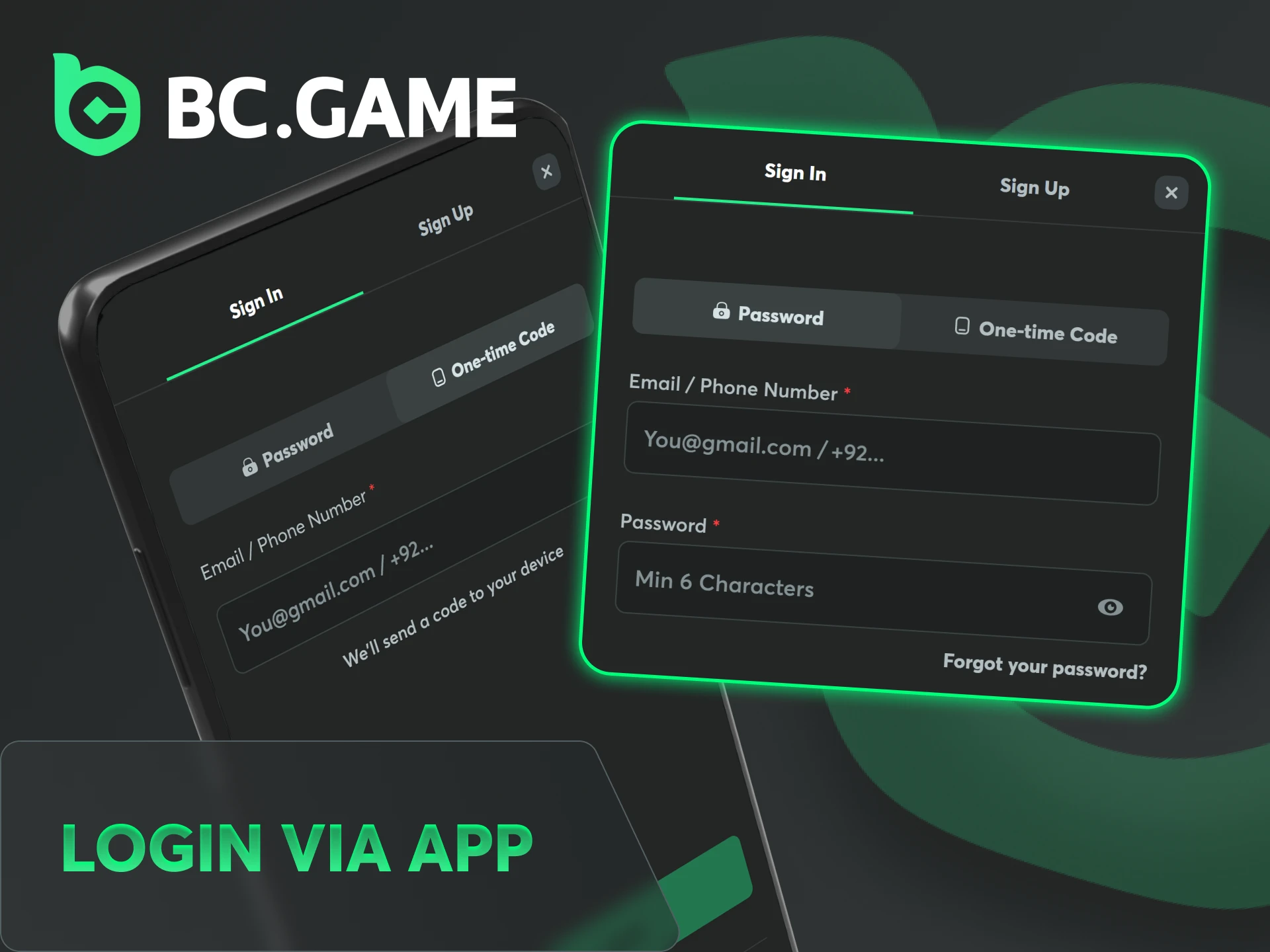 Discover how to log in via BC Game App securely.