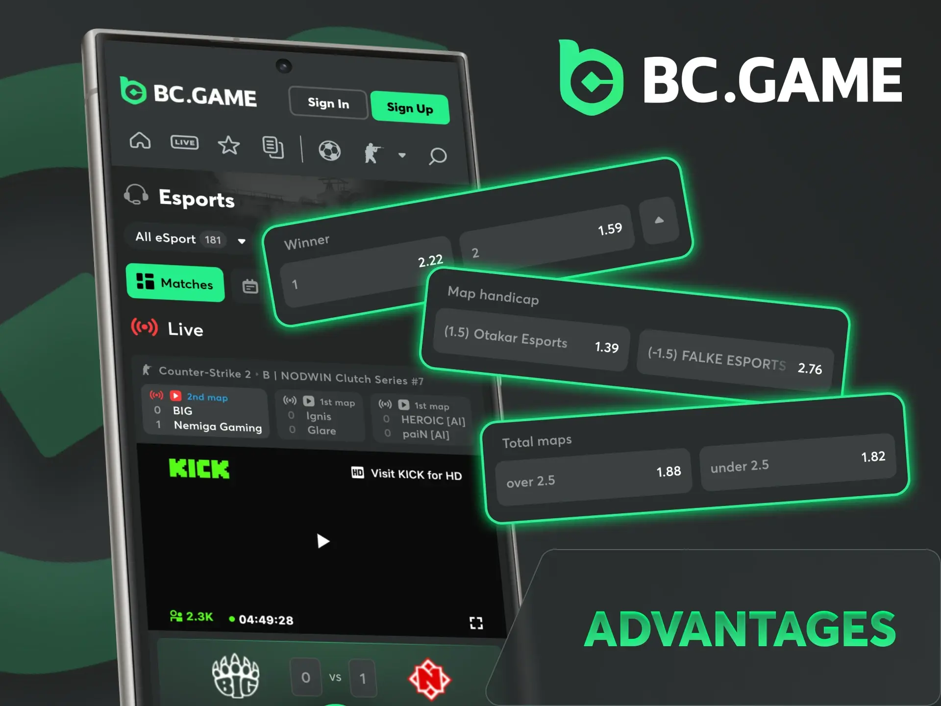 Get a lot of advantages for StarCraft betting at BC Game.