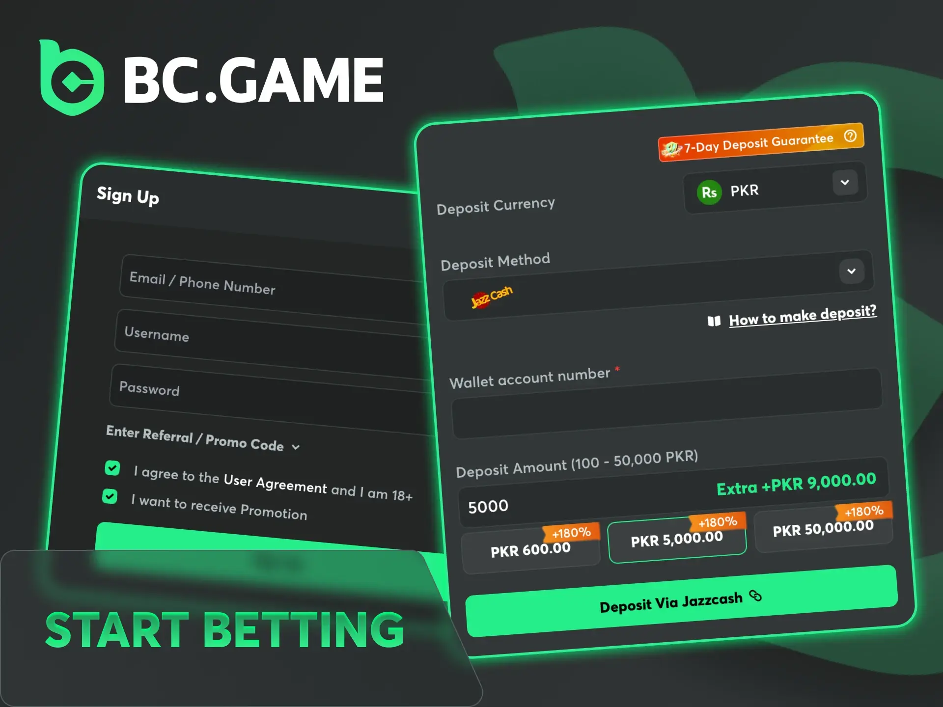Check the guide to start betting on StarCraft at BC Game.